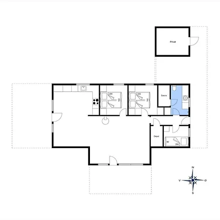 Ferienhaus 3337-hvide-sande-fyrmarken-77 *